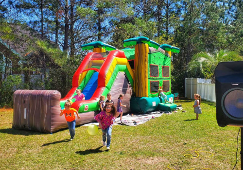Vacation Activities for Groups With Optional Bounce House Rentals